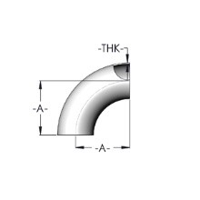 Codo Soldado Corto 90Â°
