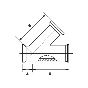 C28A (3A) Embout Ã  deux colliers