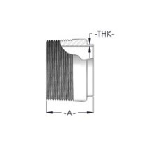 Adaptador para Tubo Macho de Hierro x Extremo Soldado