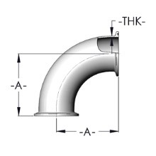 Abrazadera de Extremos C2 Codo - 90Â°