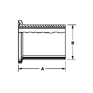 TL14AM7 Virole avec tangente Ã©tendue